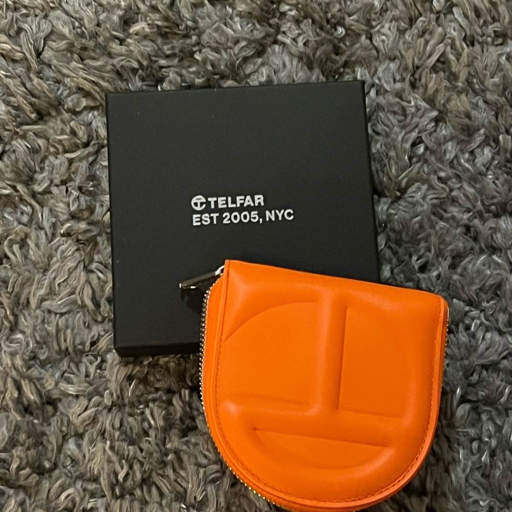 Authentic, Telfar Orange Wallet.